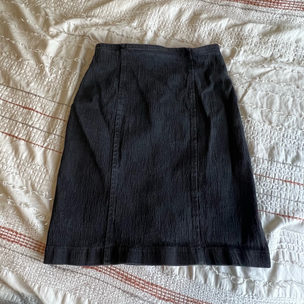 jean skirt